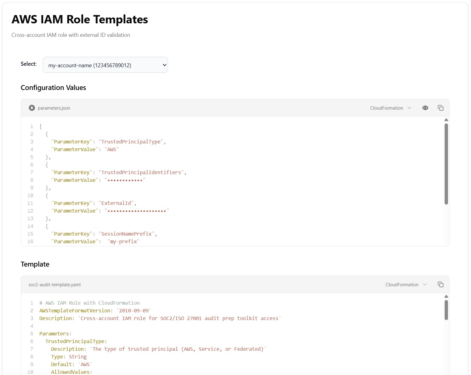 Account Onboarding - Light Mode
