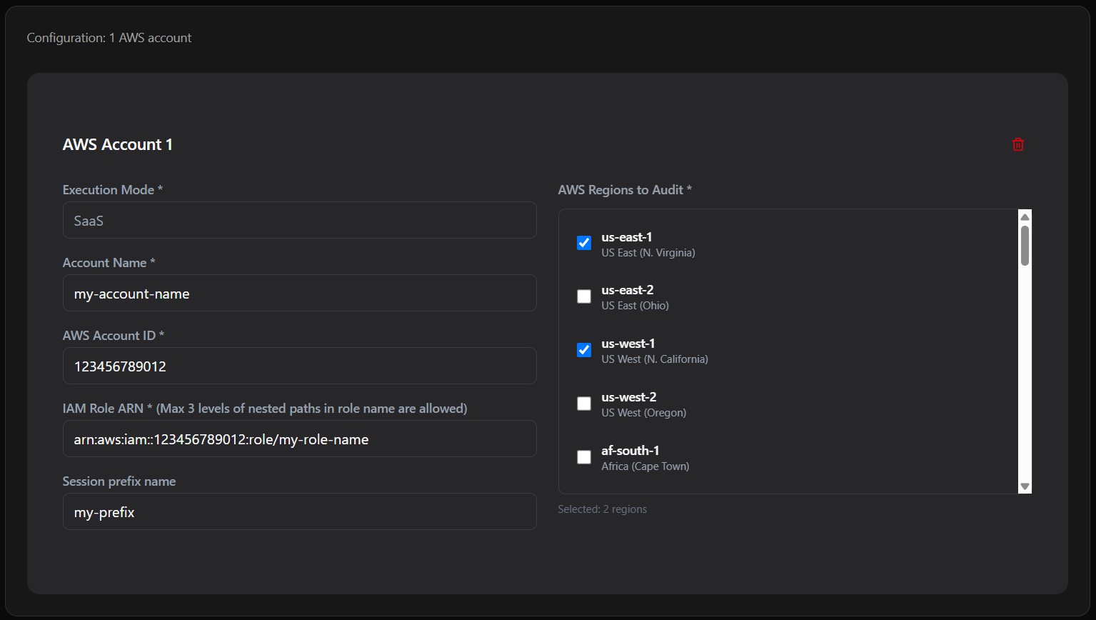 CloudFormation Deploy - Dark Mode